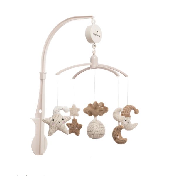 Baby's Only Muziekmobiel Heaven Clay / Warm Linen Baby's Only Muziekmobiel Heaven Clay / Warm Linen