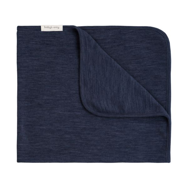 Baby's Only Meadow Ledikantdeken - Merino Fine - Jeans