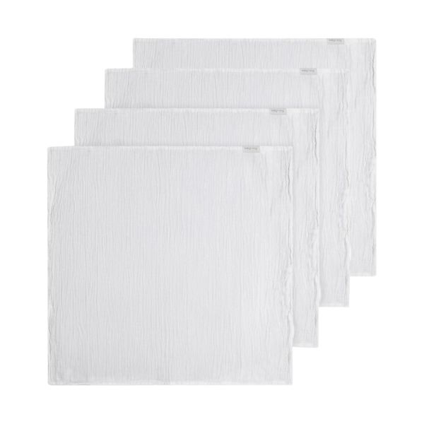 Baby's Only Tender Hydrofiele Doek - Wit - 65x65 cm - 4-Pack Baby's Only Tender Hydrofiele Doek - Wit - 65x65 cm - 4-Pack