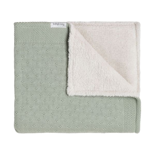 Baby's Only Teddy Mood Wiegdeken - Laurel Green Baby's Only Teddy Mood Wiegdeken - Laurel Green