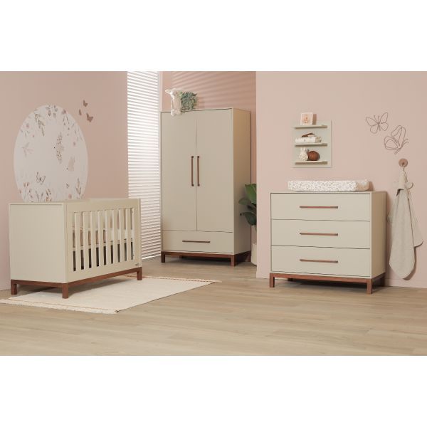Interbaby Ledikant 70 x 140 - Commode - Hanglegkast Pluto Interbaby Ledikant 70 x 140 - Commode - Hanglegkast Pluto