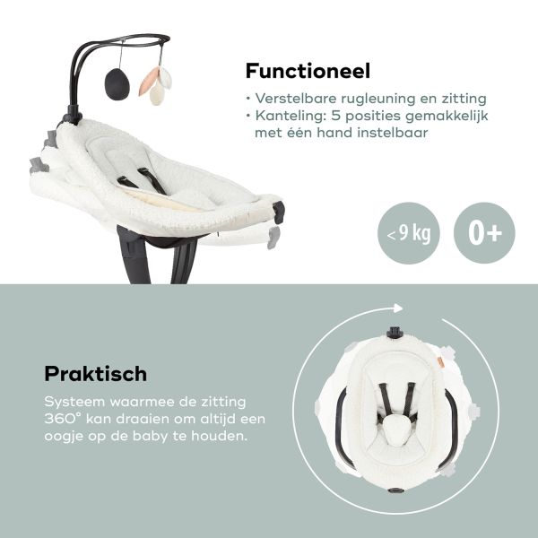 Babymoov Schommelstoel Swoon Evolution Curl White
