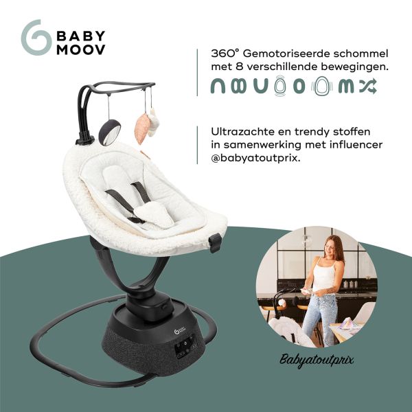 Babymoov Schommelstoel Swoon Evolution Curl White
