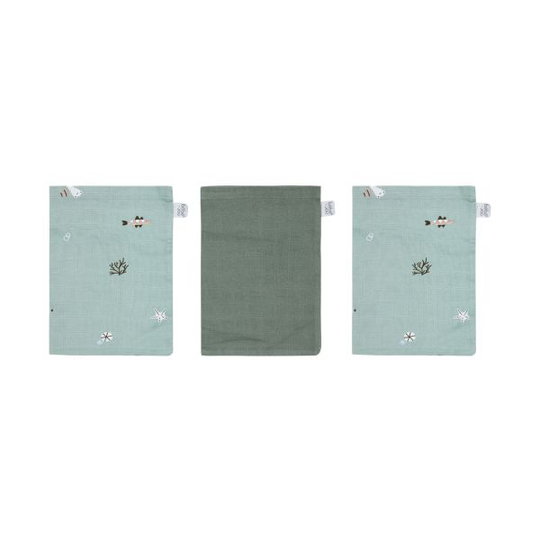 Bébé-Jou Washand Hydrofiel Ocean Vibes 3-Pack