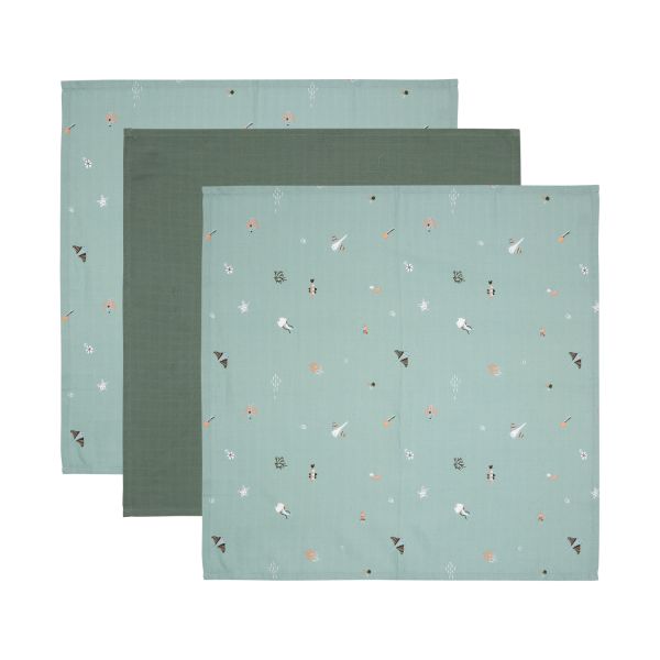 Bébé-Jou Multidoek Hydrofiel Ocean Vibes 70 x 70 cm 3-Pack Bébé-Jou Multidoek Hydrofiel Ocean Vibes 70 x 70 cm 3-Pack