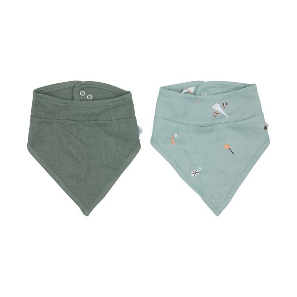 Bébé-Jou Bandana Slab Ocean Vibes 2-Pack
