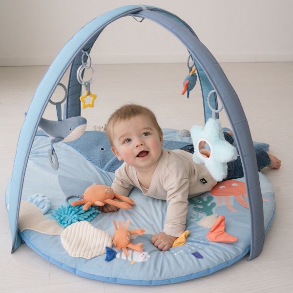 Bo Jungle Bay' Musical & Light Play Gym - Little Whale Bo Jungle Bay' Musical & Light Play Gym - Little Whale