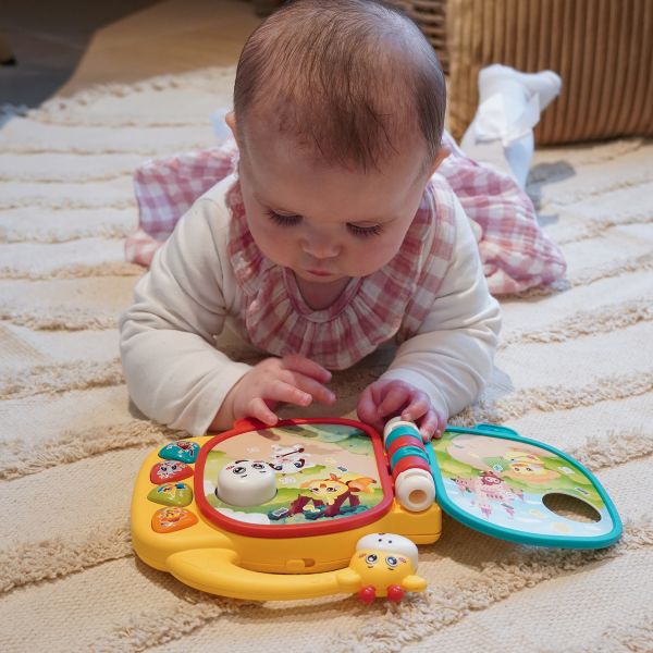 Bo Jungle Musical Boek Giraffe 12M+ Bo Jungle Musical Boek Giraffe 12M+