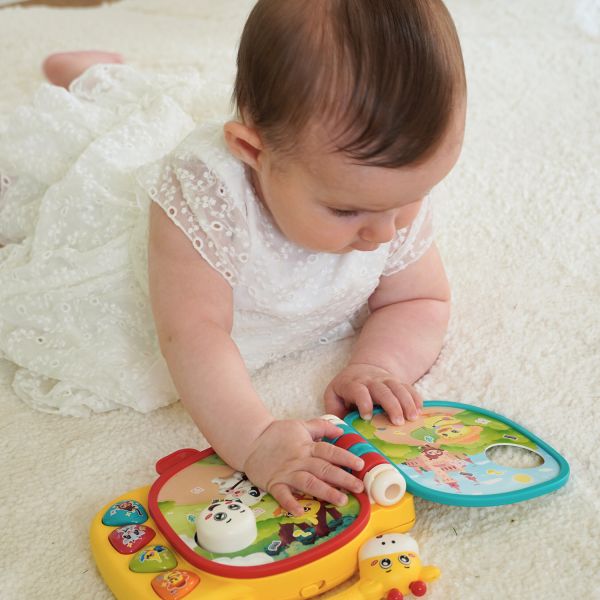 Bo Jungle Musical Boek Giraffe 12M+ Bo Jungle Musical Boek Giraffe 12M+
