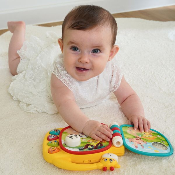 Bo Jungle Musical Boek Giraffe 12M+ Bo Jungle Musical Boek Giraffe 12M+