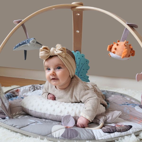 Bo jungle Wooden Play Gym - Ocean Bliss Bo jungle Wooden Play Gym - Ocean Bliss