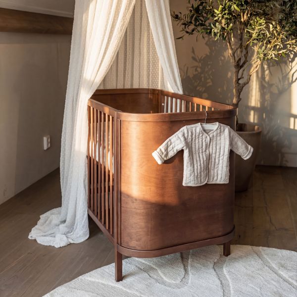 Bopita Heya Ledikant - 60 x 121 cm -  Walnoot