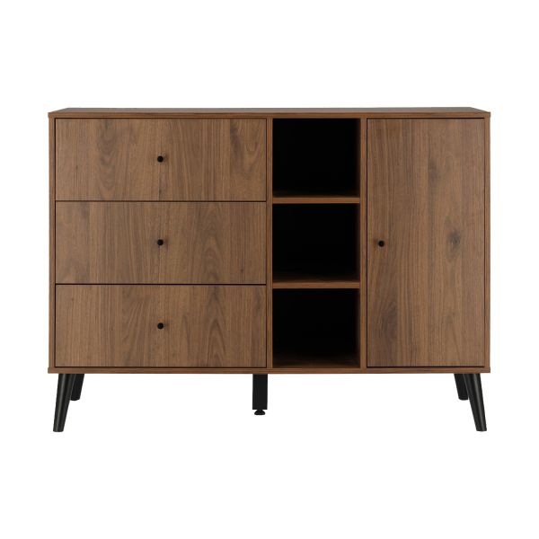 Bopita Zara Commode XL - Walnoot Bopita Zara Commode XL - Walnoot