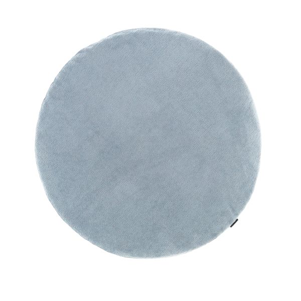 Kidsmill Boxmatras Hoes - Rond Ø 90 cm - Soft Elegance II - Iceblue Kidsmill Boxmatras Hoes - Rond Ø 90 cm - Soft Elegance II - Iceblue