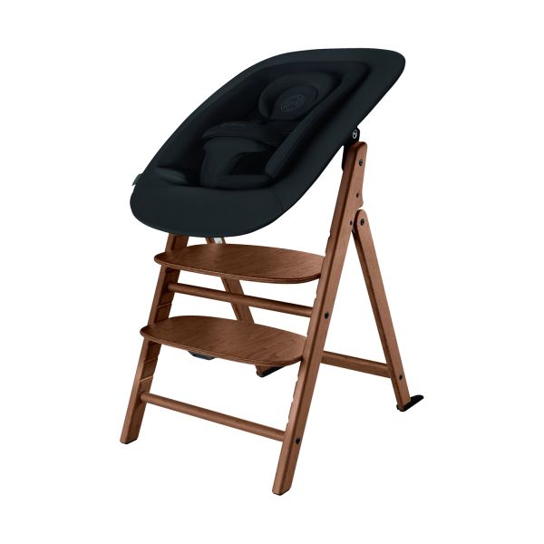 Cybex Click&Fold Kinderstoel 4-in-1 Set - Natural Dark/Dark Natural Cybex Click&Fold Kinderstoel 4-in-1 Set - Natural Dark/Dark Natural