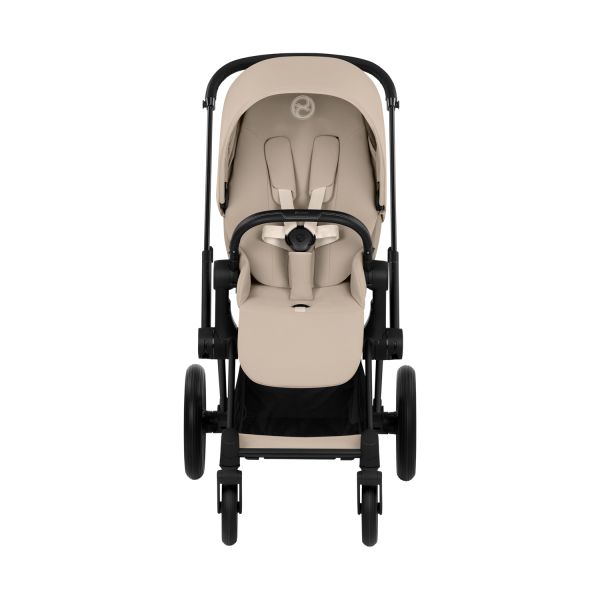 Cybex Priam 5 Style 2-in-1 Kinderwagen Matt Black - Cozy Beige Cybex Priam 5 Style 2-in-1 Kinderwagen Matt Black - Cozy Beige