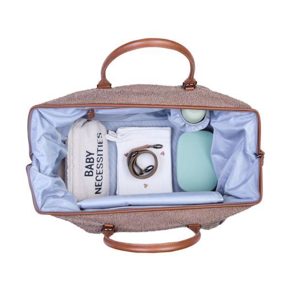 Childhome Mommy Bag Verzorgingstas - Teddy - Zacht Bruin Childhome Mommy Bag Verzorgingstas - Teddy - Zacht Bruin