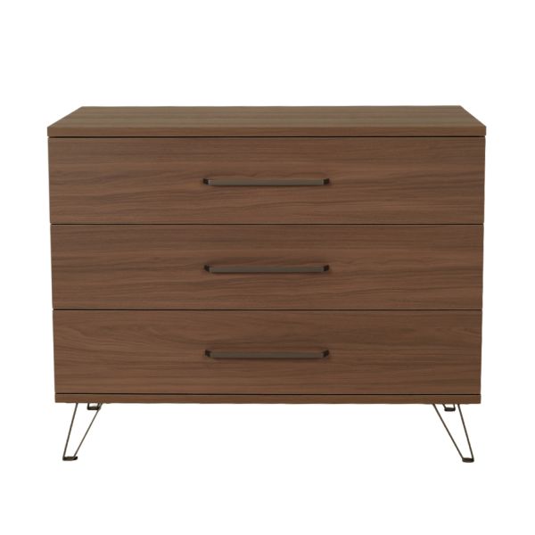 Interbaby Ledikant 60x120 - Commode - Hanglegkast Jersey Interbaby Ledikant 60x120 - Commode - Hanglegkast Jersey