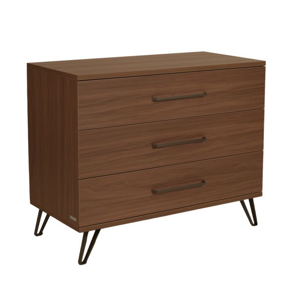 Interbaby Ledikant 60x120 - Commode - Hanglegkast Jersey Interbaby Ledikant 60x120 - Commode - Hanglegkast Jersey