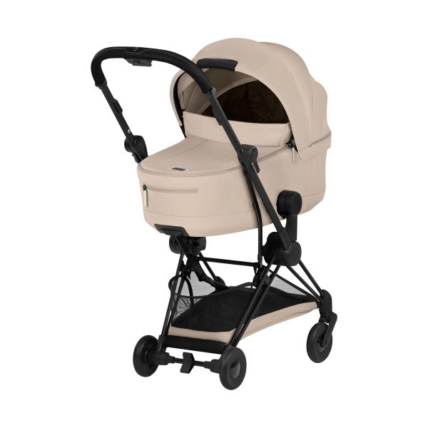 Cybex Coya Comfort 2-in-1 Buggy Matt Black - Cozy Beige