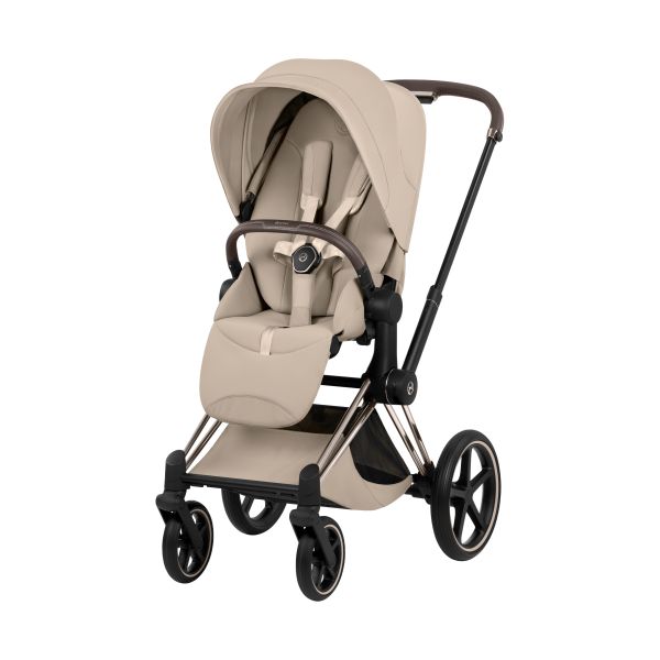 Cybex Priam 5 Style 2-in-1 Kinderwagen - Champagne Gold/Cozy Beige