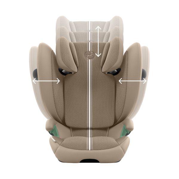 Cybex Solution G2 I-Fix Plus Autostoeltje - Almond Beige / Beige  