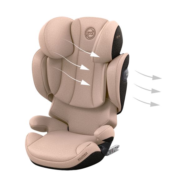 Cybex Solution S Autostoel - Cozy Beige Cybex Solution S Autostoel - Cozy Beige