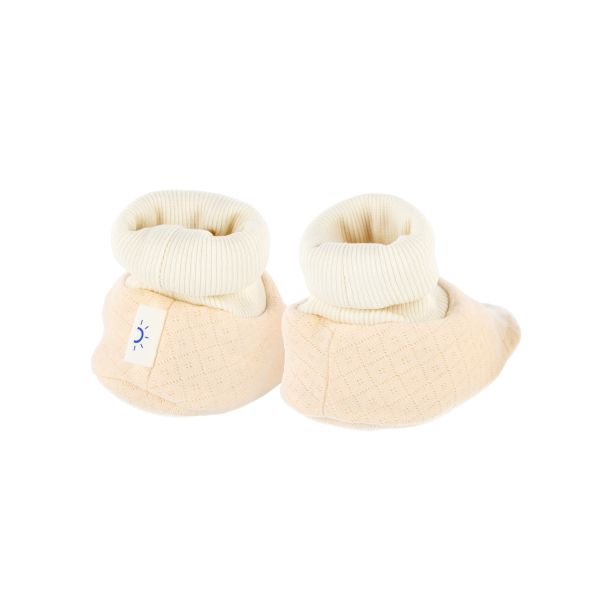 DAY Slofjes - Apricot - 0-6 Mnd DAY Slofjes - Apricot - 0-6 Mnd
