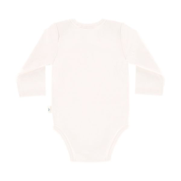 DAY Romper Lange Mouw + Grow-Along - Off White - Mt. 50/56 DAY Romper Lange Mouw + Grow-Along - Off White - Mt. 50/56