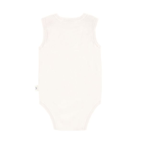 DAY Romper Mouwloos + Grow-Along - Off White - Mt. 50/56 DAY Romper Mouwloos + Grow-Along - Off White - Mt. 50/56