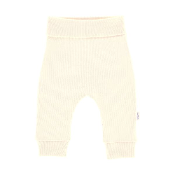 DAY Broekje Rib - Cream - Mt. 50/56 DAY Broekje Rib - Cream - Mt. 50/56