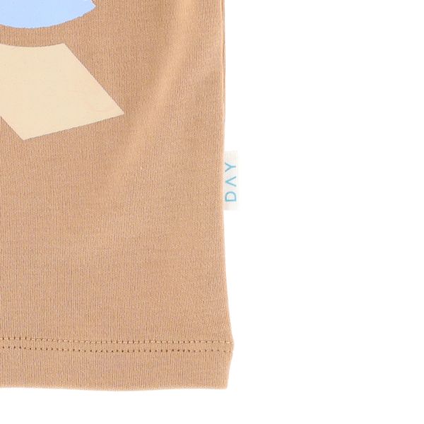 DAY T-Shirt Lange Mouw - Mocha - Mt. 50/56 DAY T-Shirt Lange Mouw - Mocha - Mt. 50/56