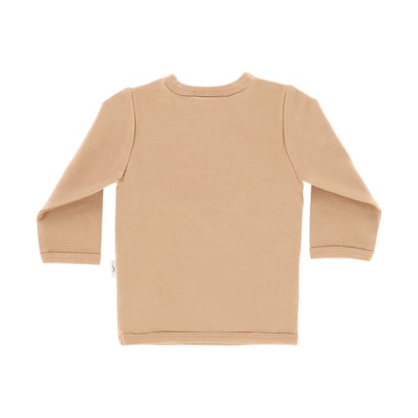 DAY Overslag T-Shirt - Mocha - Mt. 50/56 DAY Overslag T-Shirt - Mocha - Mt. 50/56