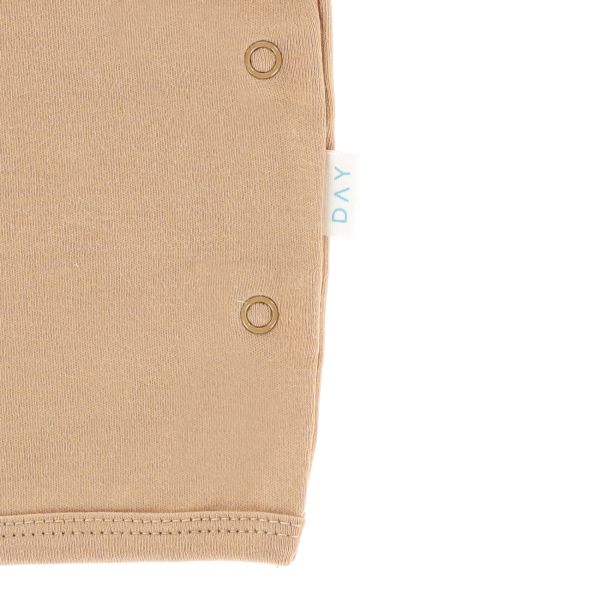 DAY Overslag T-Shirt - Mocha - Mt. 50/56 DAY Overslag T-Shirt - Mocha - Mt. 50/56