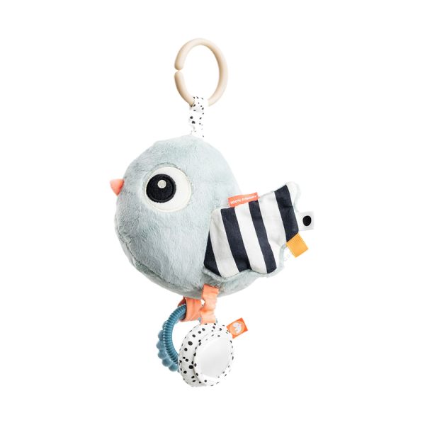Done By Deer Birdee Activiteiten Knuffel - Blue Done By Deer Birdee Activiteiten Knuffel - Blue