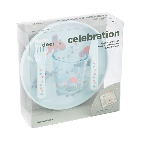 Done by Deer Dinerset - Celebration Foodie - Blue