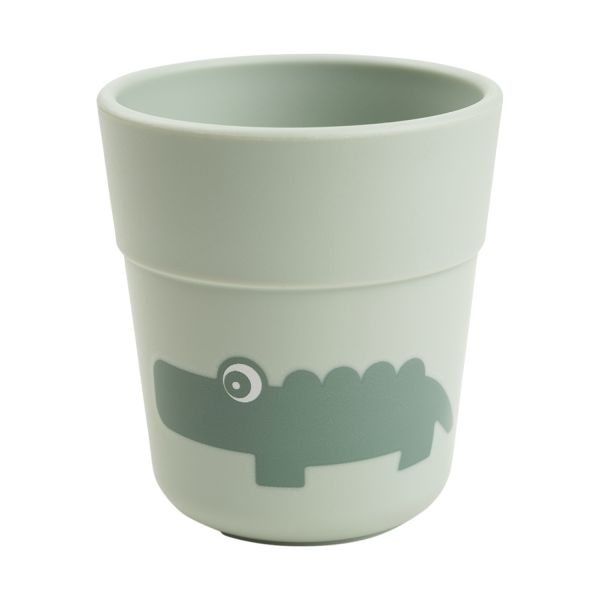 Done By Deer Foodie Mini Mug Croco Green Done By Deer Foodie Mini Mug Croco Green