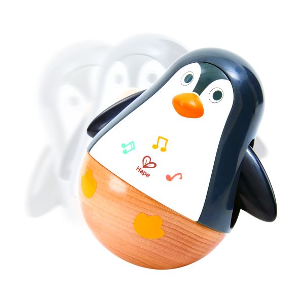 Hape Babyspeelgoed - Wobbling Penguin Family Hape Babyspeelgoed - Wobbling Penguin Family