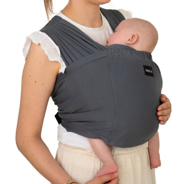 Babylonia Tricot-Easy Draagdoek - Dark Grey Babylonia Tricot-Easy Draagdoek - Dark Grey