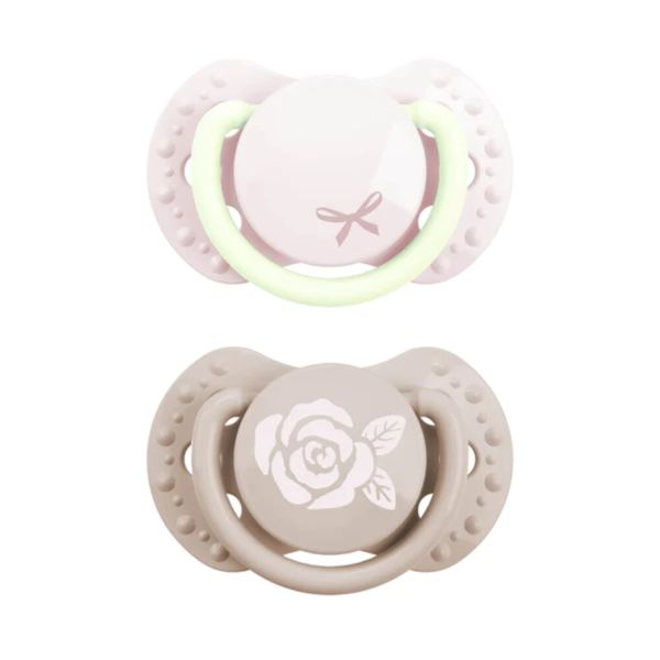 Difrax Fopspeen Danamic Babyshower Pink Newborn Difrax Fopspeen Danamic Babyshower Pink Newborn
