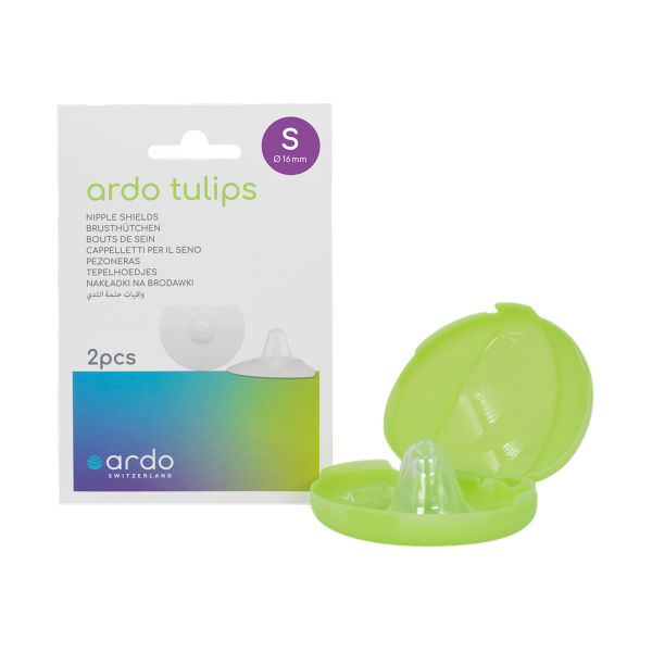 Ardo Tulips Tepelhoedjes - Maat S - 16 mm Ardo Tulips Tepelhoedjes - Maat S - 16 mm