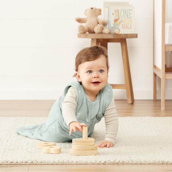 Ergopouch Slaapzak Zonder Mouwen - 3-12 Mnd - TOG 2.5 - Jersey - Sage Ergopouch Slaapzak Zonder Mouwen - 3-12 Mnd - TOG 2.5 - Jersey - Sage