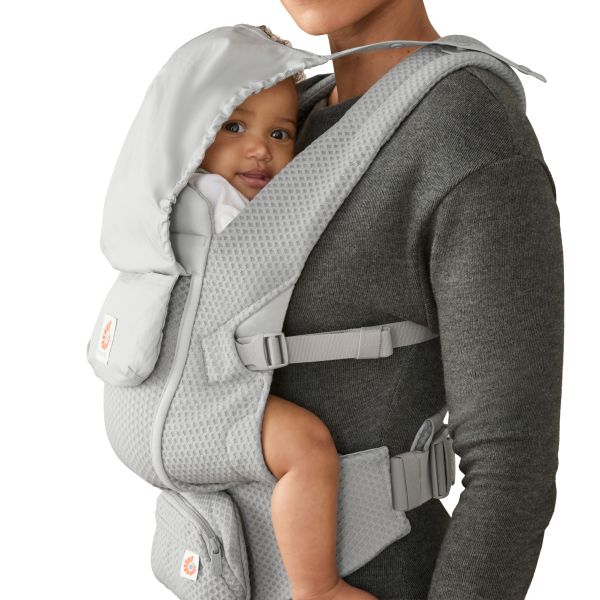 Ergobaby Draagzak Zonnekap - Pearl Grey Ergobaby Draagzak Zonnekap - Pearl Grey