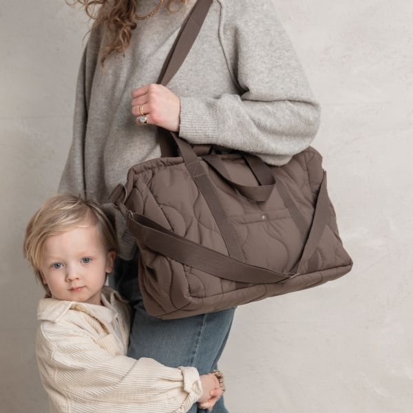 Little Company Luiertas - Florence - Walnut Little Company Luiertas - Florence - Walnut
