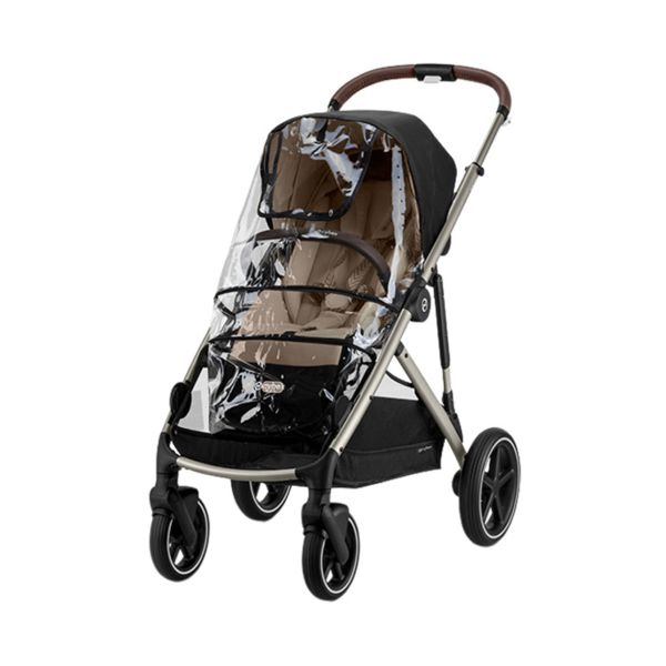 Cybex E-Gazelle S 4-in-1 Kinderwagen Set XL Met Draagzak Amya - Almond Beige Cybex E-Gazelle S 4-in-1 Kinderwagen Set XL Met Draagzak Amya - Almond Beige