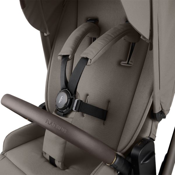 Kikkaboo Goya 2-in-1 Kinderwagen Platinum - Mocca Kikkaboo Goya 2-in-1 Kinderwagen Platinum - Mocca
