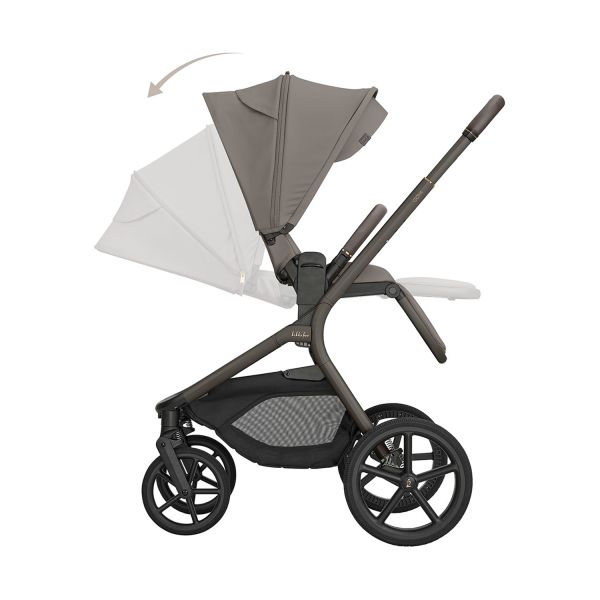 Kikkaboo Goya 2-in-1 Kinderwagen Platinum - Mocca Kikkaboo Goya 2-in-1 Kinderwagen Platinum - Mocca