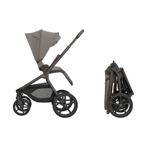 Kikkaboo Goya 2-in-1 Kinderwagen Platinum - Mocca Kikkaboo Goya 2-in-1 Kinderwagen Platinum - Mocca
