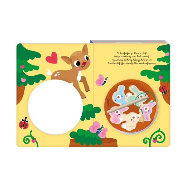 Imagebooks Kusjes Vangen - Kleine Konijntjes Imagebooks Kusjes Vangen - Kleine Konijntjes