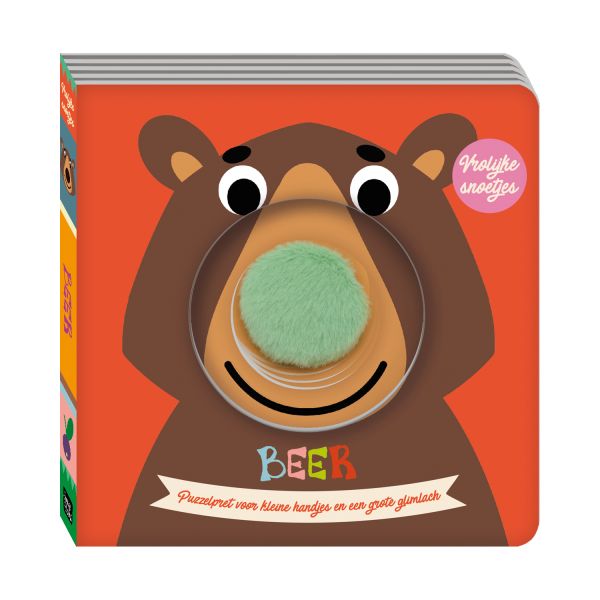 Imagebooks Vrolijke Snoetjes Kinderboek - Beer Imagebooks Vrolijke Snoetjes Kinderboek - Beer